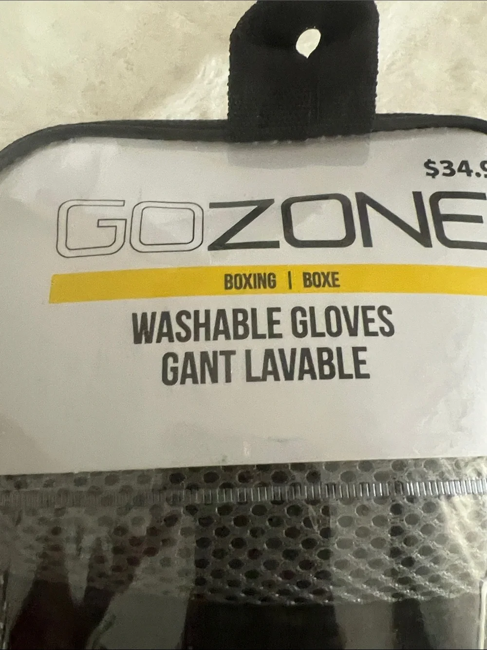 Washable Black Boxing Gloves - Women's